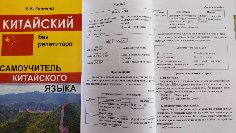 Китайский без репетитора Самоучитель китайского  языка с нуля Репнина