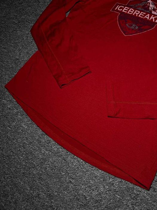 Лонгслів термо ICEBREAKER Spector Crew Alpine Crest - MERINO WOOL M/L