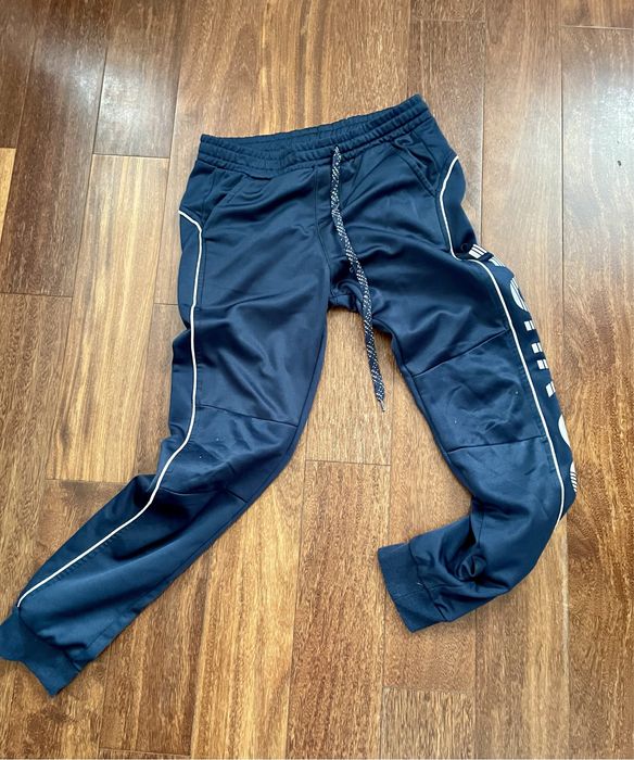 Spodnie Dresowe ocieplane odblaski 164 Work out Chłopięce