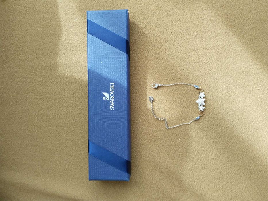 Bransoletka Swarovski gwiazdy duo