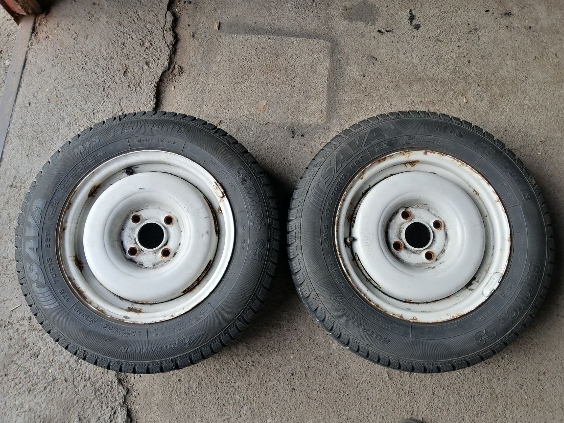 Диски 4х100 ET38 R13 VW Golf 2 Pasat 2: 1 250 грн. - Колеса в зборі ...