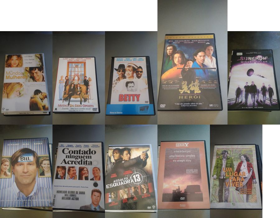 43 Filmes em fomato DVD