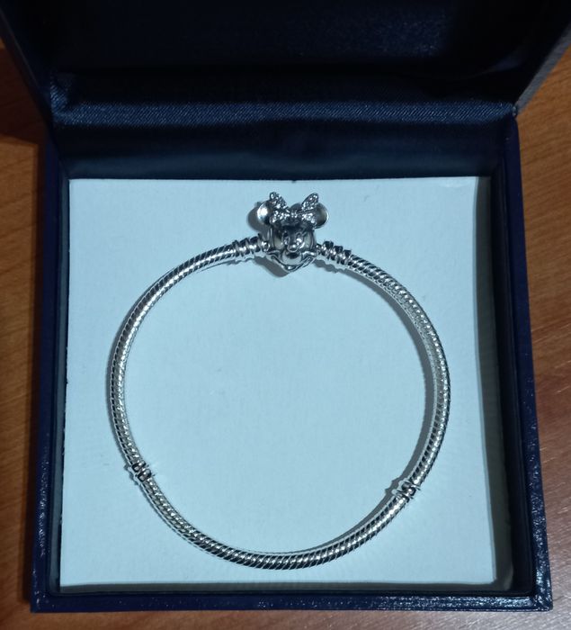Pandora Prata pulseira minie