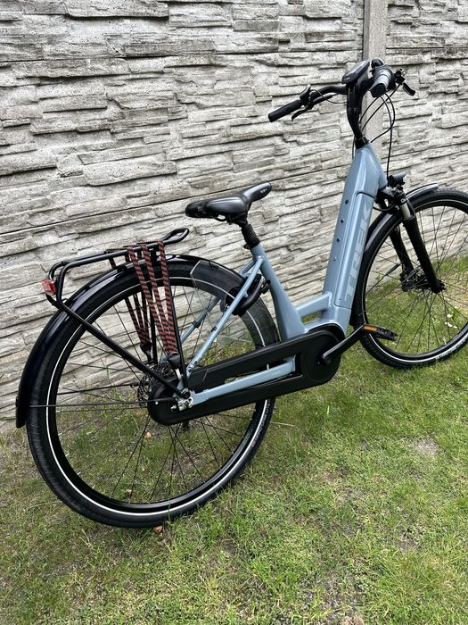 Trek District +3 47cm. Dla niskiej osoby Elektryczy Bosch stan bardzo dobry do jazdy taki jak Gazelle Batavus Kalkhof Cube Sparta Koga