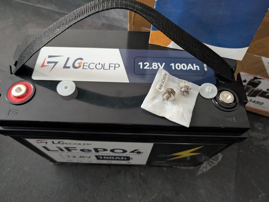 100Ah 12.8V LiFePO4 LG ECOLFP акумулятор