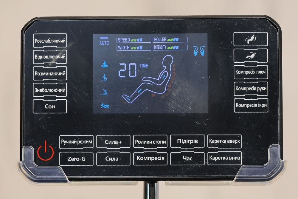 Масажне крісло XZERO X10  SL Blue Масажное кресло