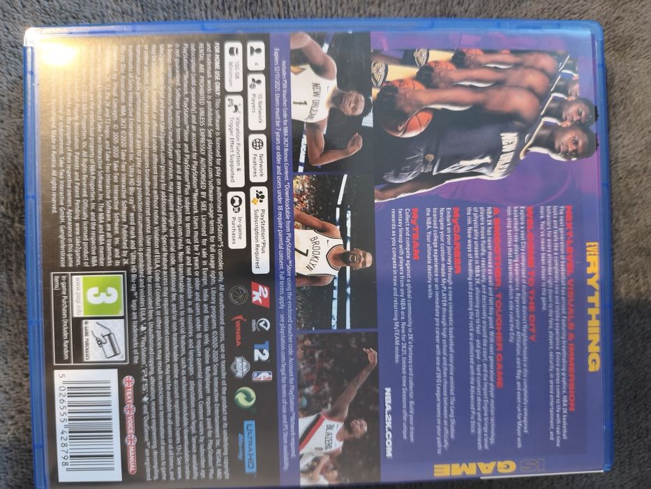 Ps5 NBA 2K21 możliwa zamiana
