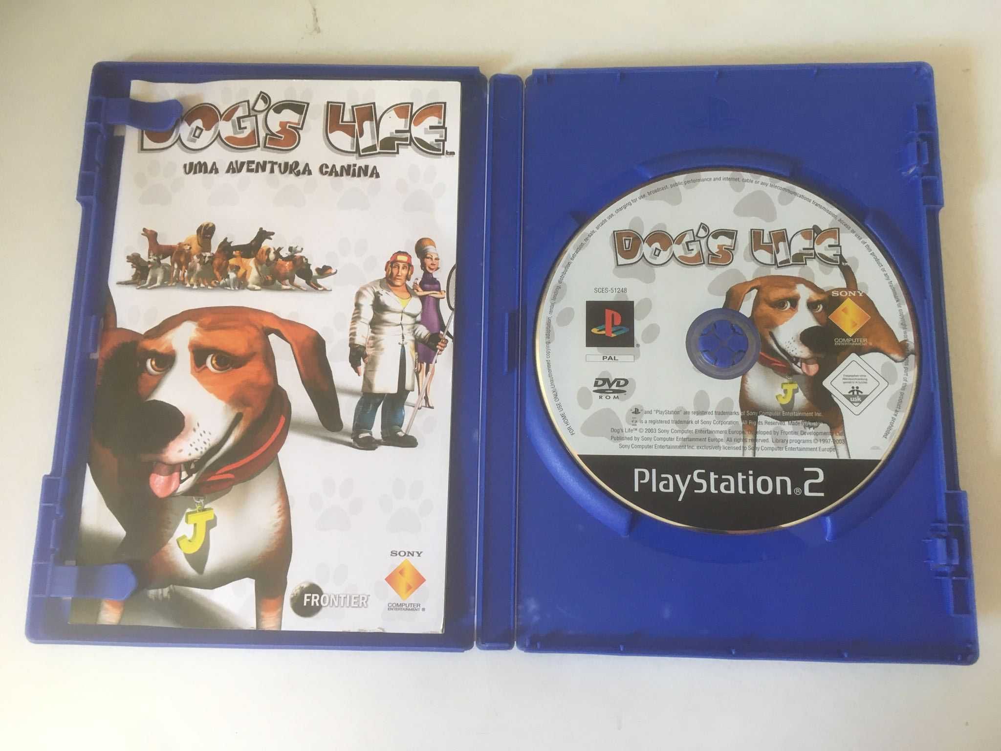 Jogo Ps2 Dog's Live - Uma Aventura Canina