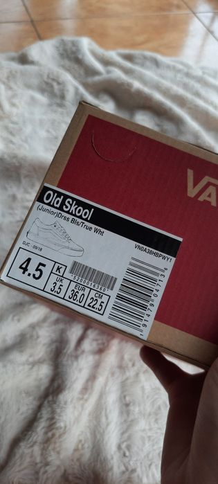 Nowe z metkami niskie granatowe Vans Old Skool roz 36