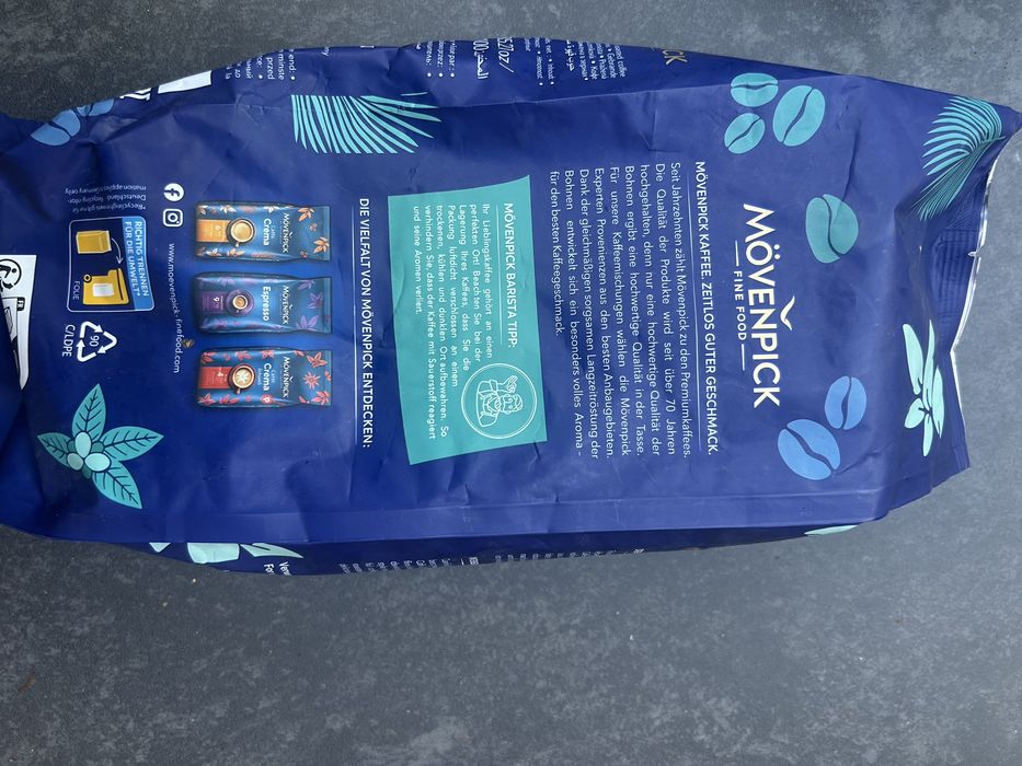Kawa Mövenpick Crema Gusto 1kg