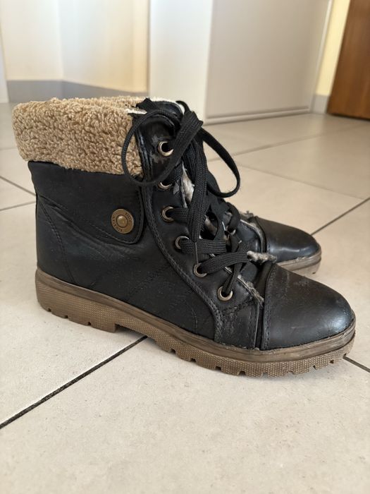 Ocieplane buty zimowe damskie (r. 39)