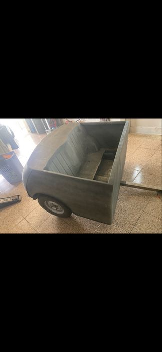 Reboque trazeira mini