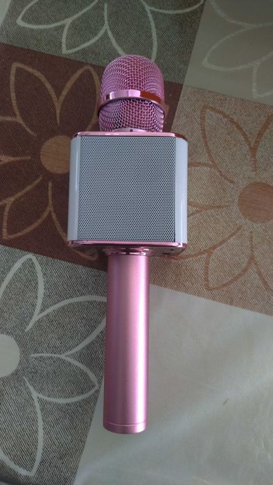 Microfone karaoke recarregável