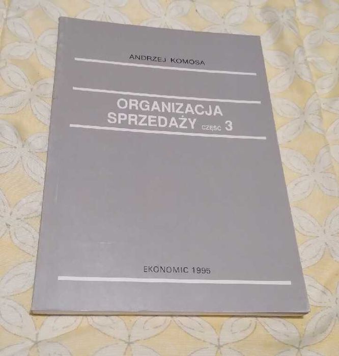 Organizacja sprzedaży część 3 - Andrzej Komosa