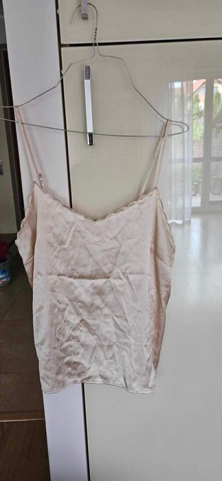Bluzka na ramiączka topshop 38 jak satynowa