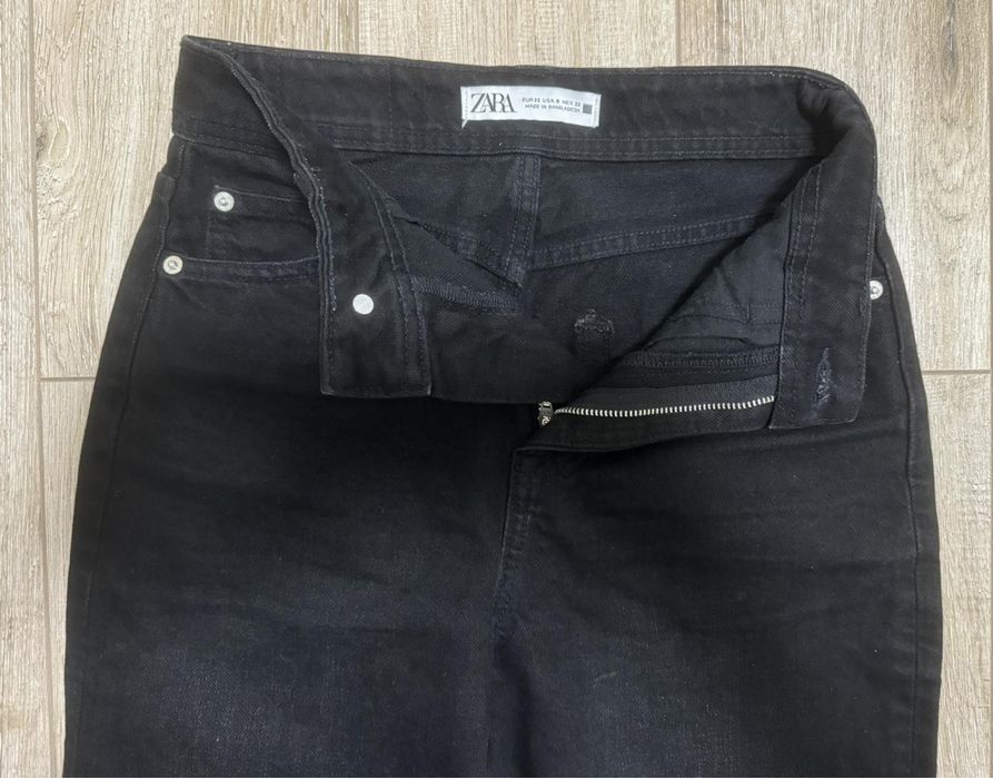 ZARA джинсы mom-fit, размер 32