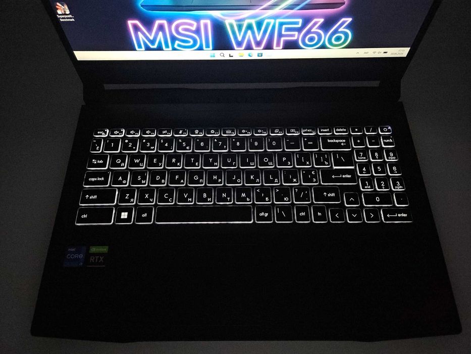 Ноутбук MSI WF66 i7-11800H|RTX A2000|16GB|512GB