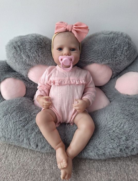 Lalka jak żywe dziecko reborn piękna NOWA duża prawie 50 cm , c