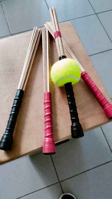 Baquetas para Cajon com garantia.