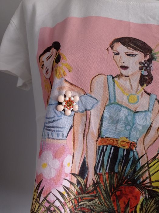 T-shirt asymetryczny Orsay