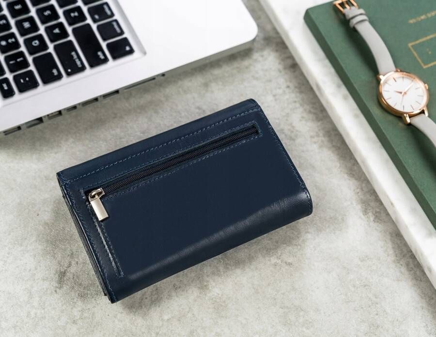 duży portfel damski ze skóry naturalnej - 4u cavaldi