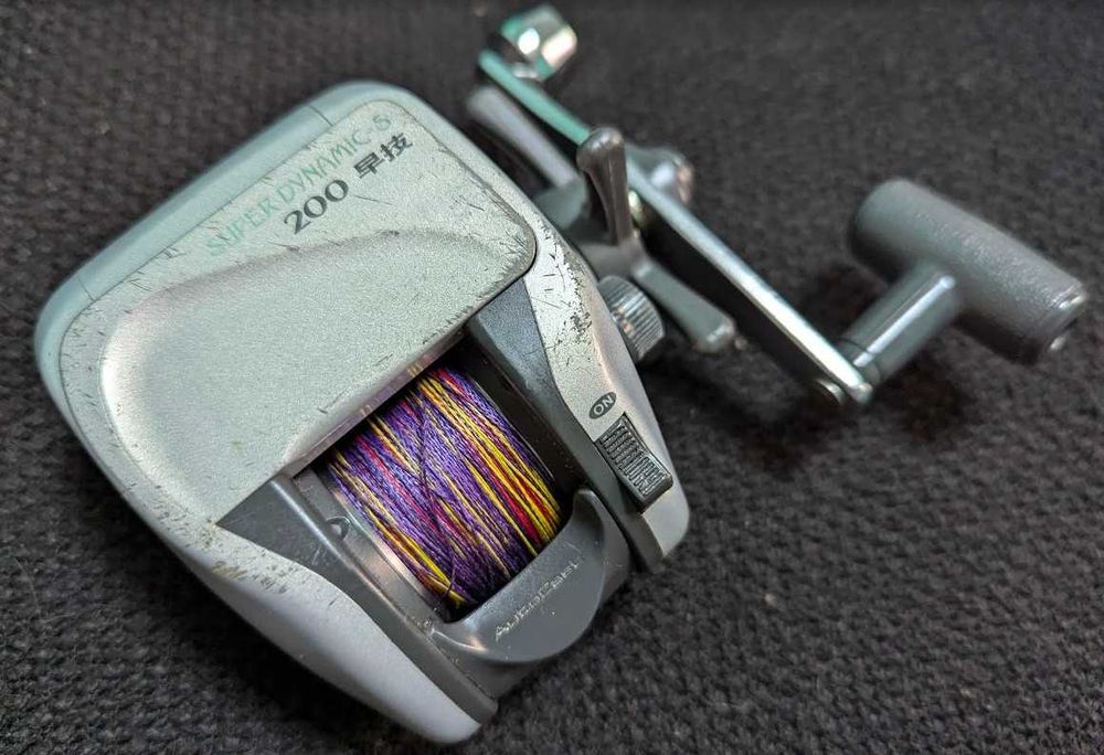 катушка DAIWA SUPER DYNAMIC S 200 мультипликаторная , редкая