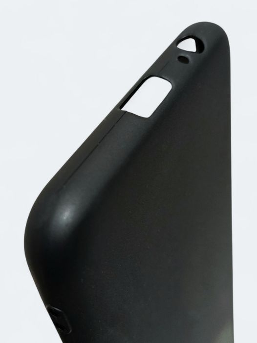 Чехол на Самсунг Галакси А6+, чёрный, матовый