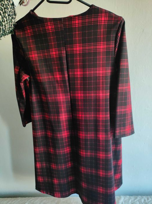 Sukienka w kratę Mohito r. XS