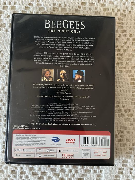 DVD Musica - Bee Gees
