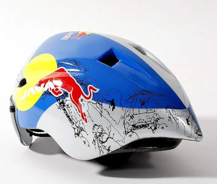 Kask rowerowy z 3 osłonami