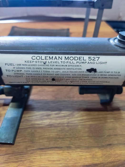Fogão Colman 527 para campismo