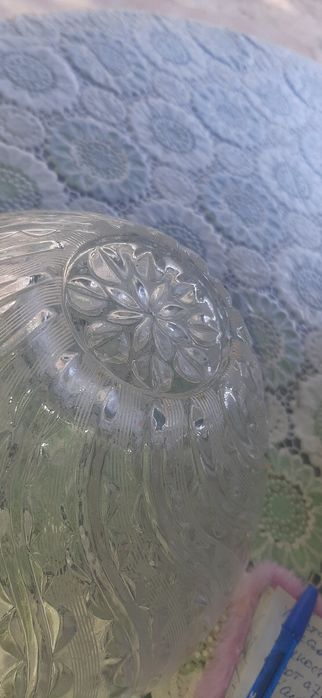 Кришталева ваза-салатник