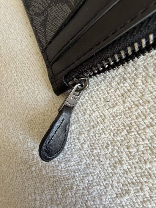 Coach Porta Cartões Cinza