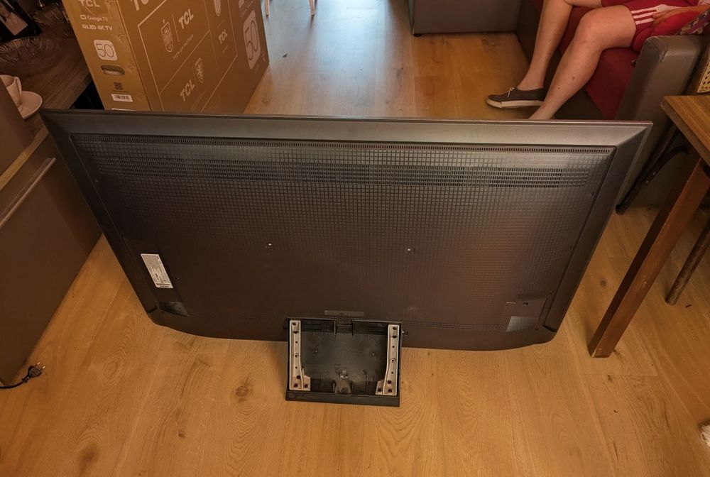 Telewizor TCL 50C809. Uszkodzona matryca.