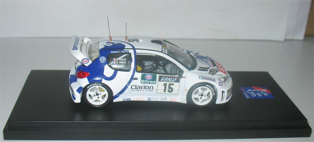 Skid - Peugeot 206 WRC - Tour de Corse 1999 - Gilles Panizzi