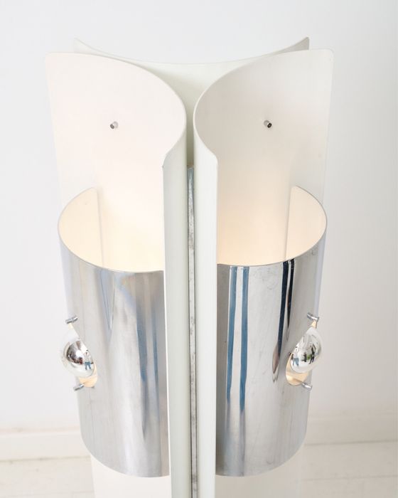 Candeeiro de Pé / Chão Italiano Space Age Flos Artemide Relux Vintage