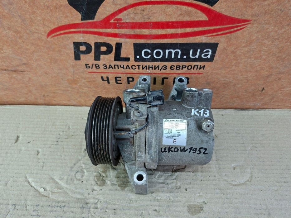 Nissan Micra K13 2010-2017 1.2 B Компрессор кондиционера 92600-1HC5A