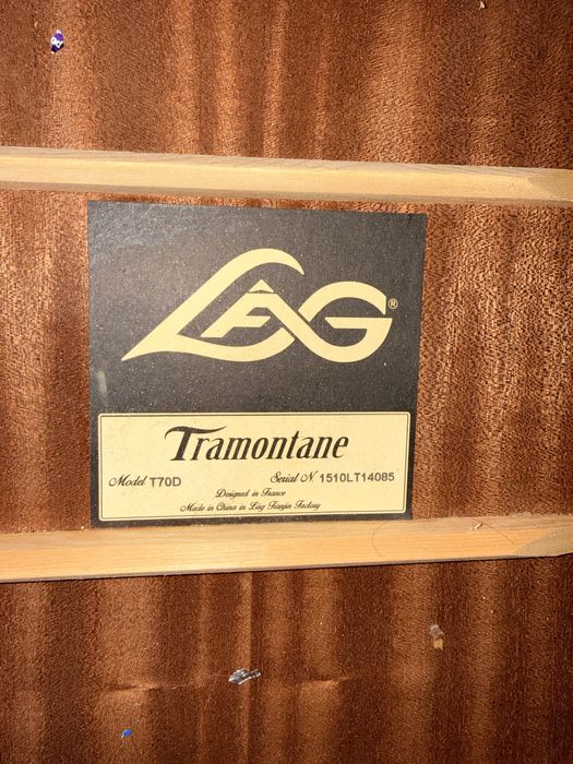 Gitara akustyczna Lag Tramontane T70D