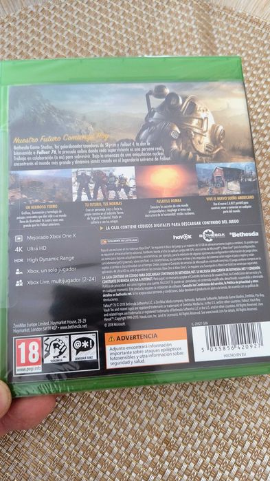 Fallout 76 NOWA xbox one