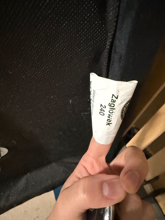 Łóżko jednoosobowe ze stelżem i materacem MK Foam