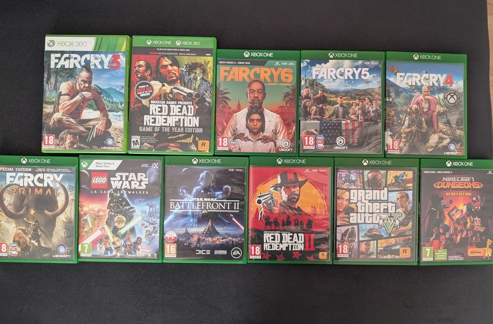 Xbox One S 1TB + kontroler i gry