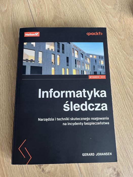 Ksiazka Informatyka śledcza
