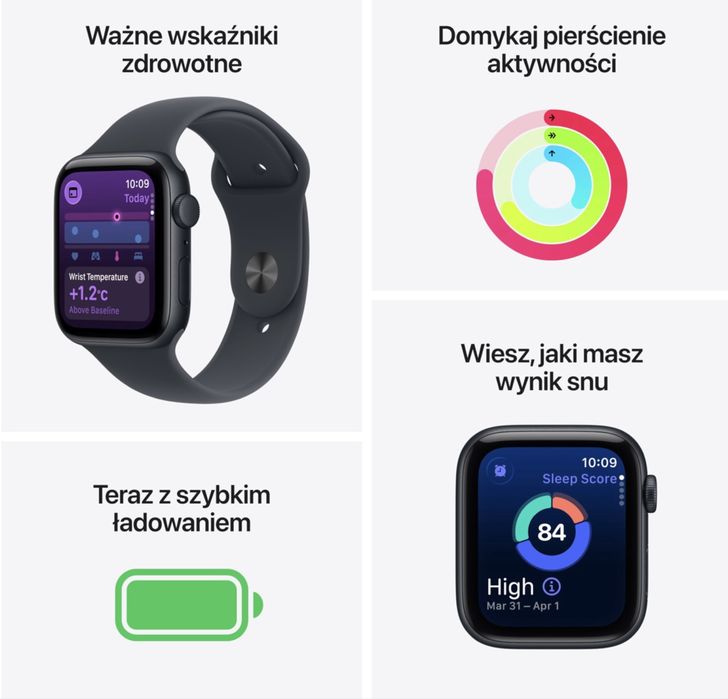 Apple Watch SE 3 GPS 40 mm NOWY