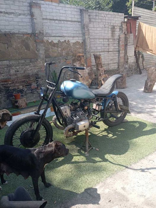 Мотоцикл  Днепр.