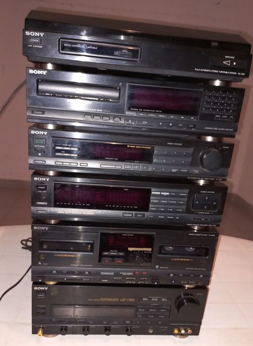 Aparelhagem Sony por elementos