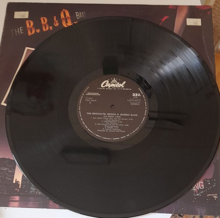 LP B.B & Queens Band -  All Night Long - 1982