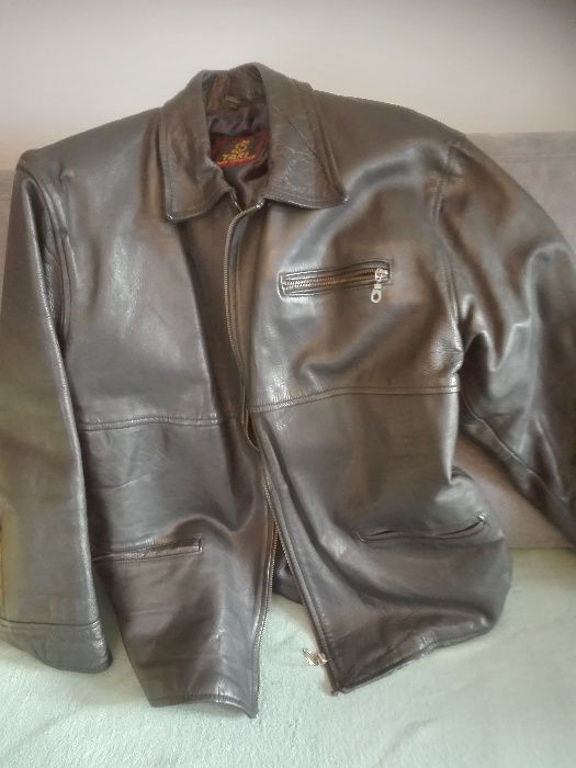 Kurtka skórzana skora