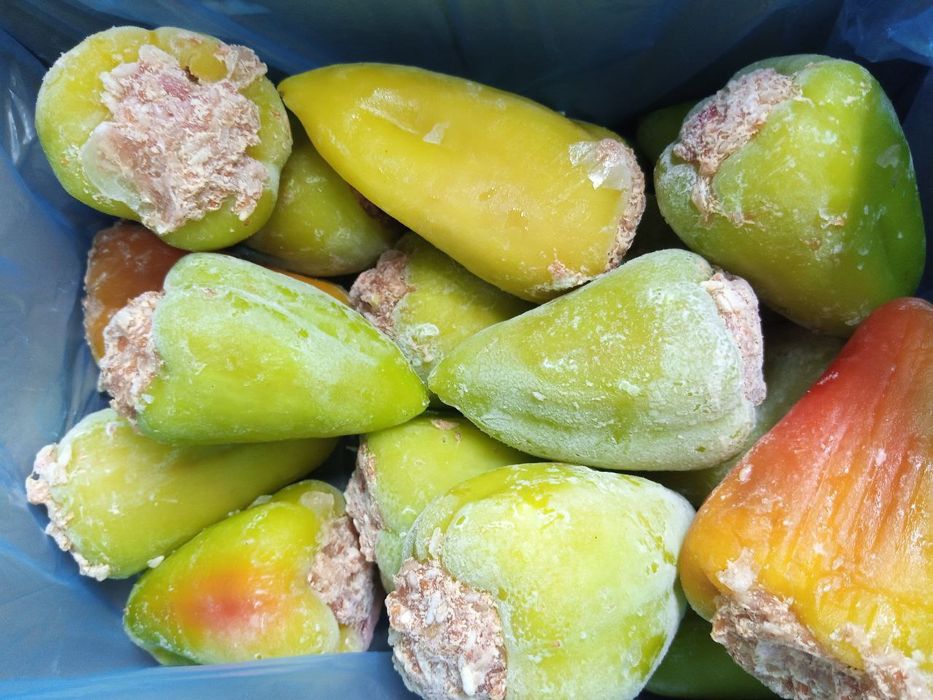 Фаршированный перец / голубцы, домашние, ручная работа