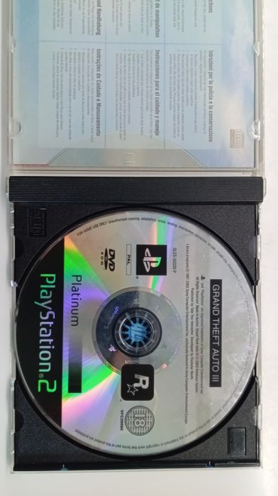 GTA 3 PS2 sem caixa