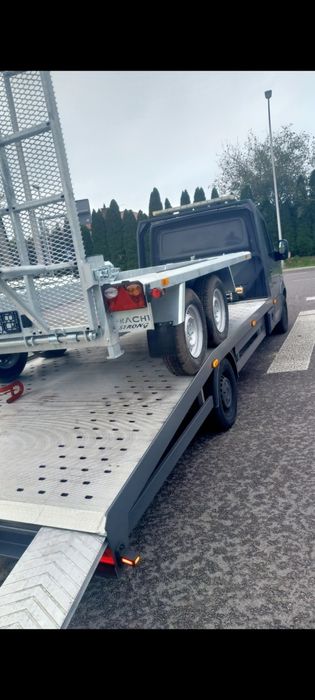 Przyczepa do minikoparki laweta  300x150 350x180 2osie 2700 3osie 3500